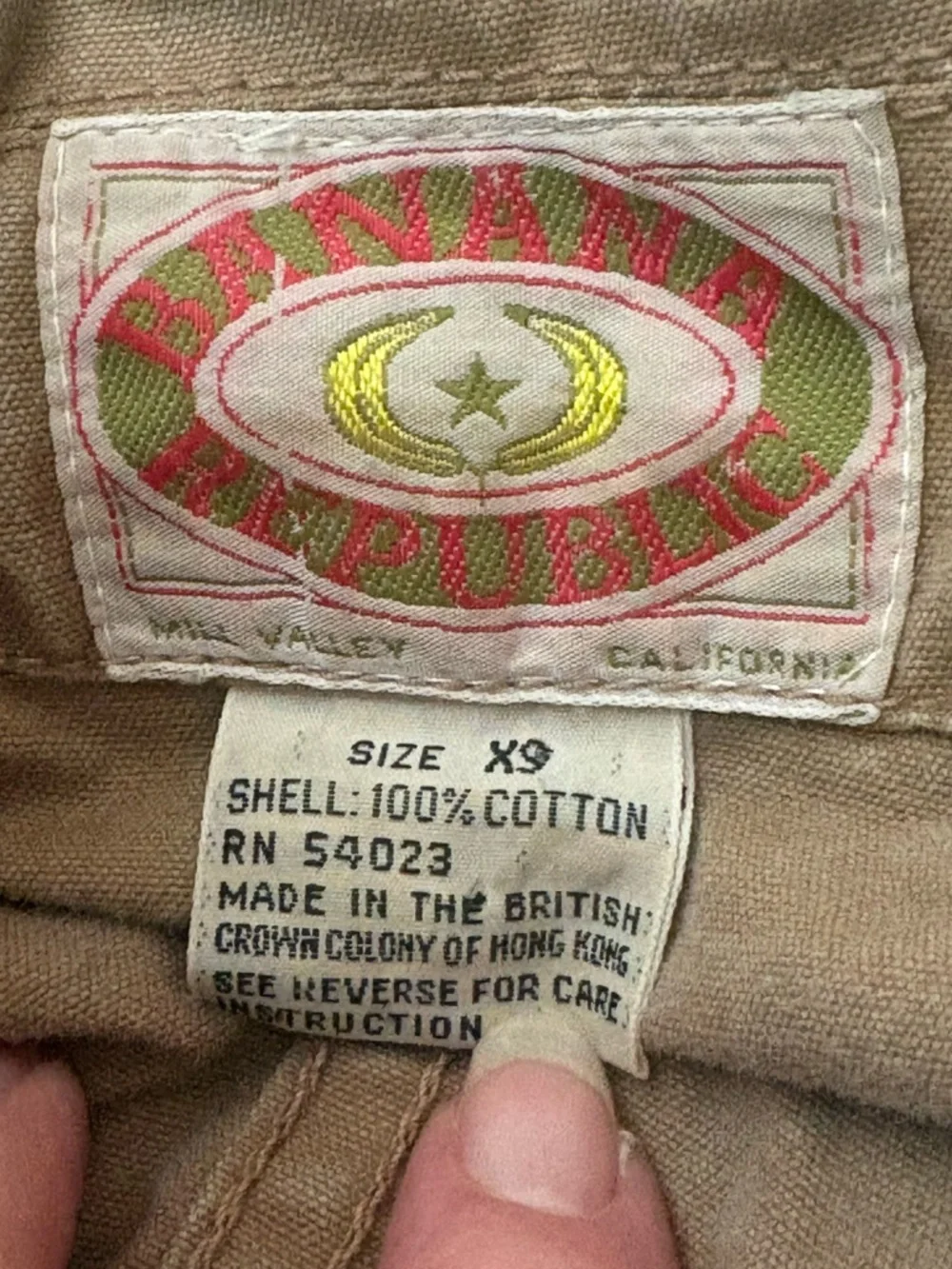 Vintage Banana Republic Safari Bush Jacket XS Italian Canvas Military Field Coat - Picture 3 of 16
